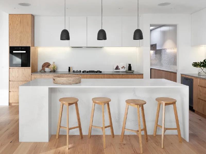 انواع دستگیره مخفی کابینت های گلاس