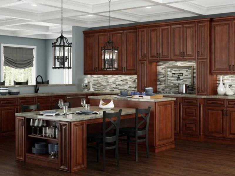 کابینت کلاسیک چوبی